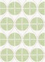 A-Street Prints Luminary Green Ogee Wallpaper