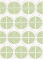A-Street Prints Luminary Green Ogee Wallpaper