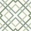 A-Street Prints Saltire Emile Green Lattice Wallpaper