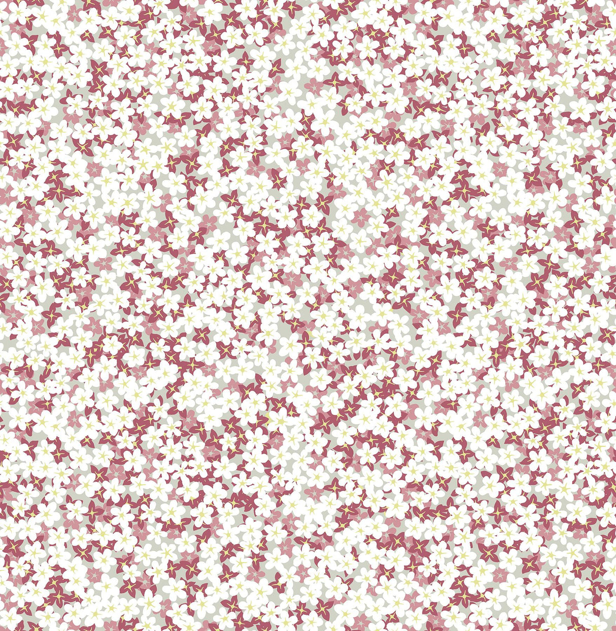 A-Street Prints Giverny Miniature Floral Pink Wallpaper