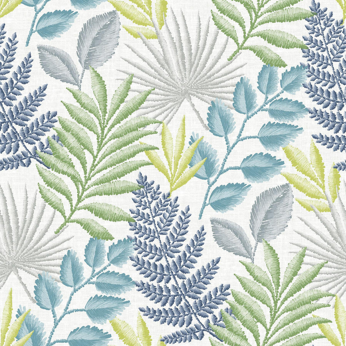 A-Street Prints Palomas Multicolor Botanical Wallpaper