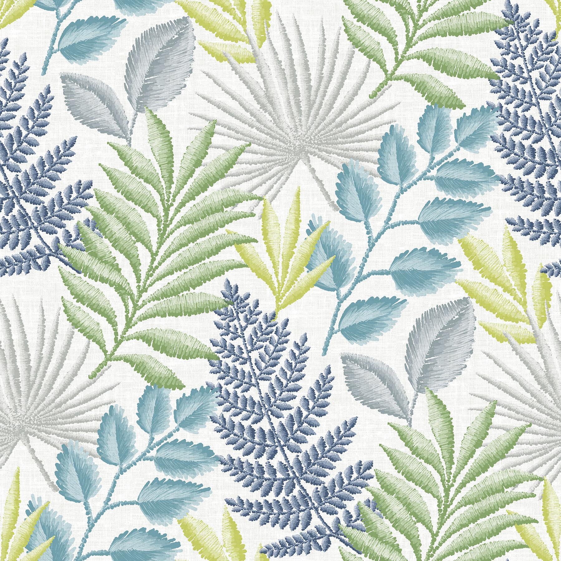 A-Street Prints Palomas Multicolor Botanical Wallpaper by A-Street Prints