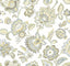 A-Street Prints Corona Mustard Jacobean Wallpaper