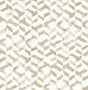 A-Street Prints Theory Chevron Champagne Wallpaper