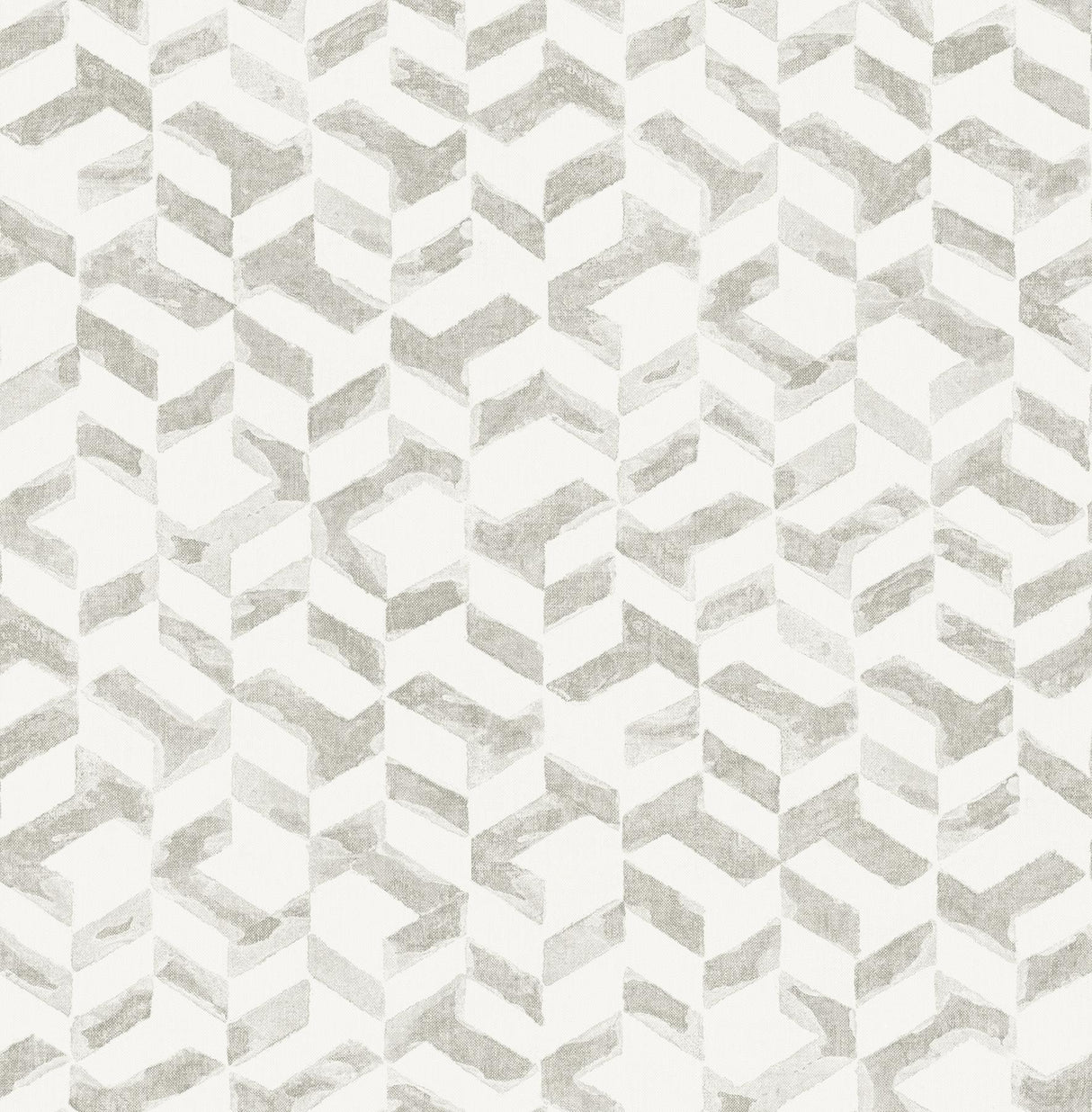 A-Street Prints Theory Chevron Pewter Wallpaper
