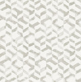 A-Street Prints Theory Chevron Pewter Wallpaper