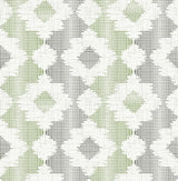 A-Street Prints Theory Fabric Textures Multicolor Wallpaper