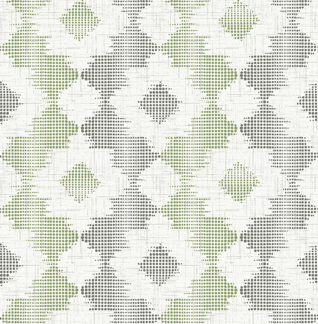 A-Street Prints Theory Fabric Textures Multicolor Wallpaper