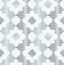 A-Street Prints Theory Flowers Blue Wallpaper