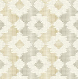 A-Street Prints Theory Flowers Mustard Wallpaper