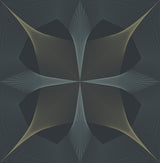 A-Street Prints Theory Distressed Textures Navy Wallpaper