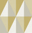 A-Street Prints Theory Fabric Textures Yellow Wallpaper
