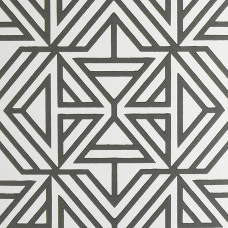 A-Street Prints Theory Geometrics Taupe Wallpaper