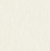 A-Street Prints Chenille Off-White Faux Linen Wallpaper