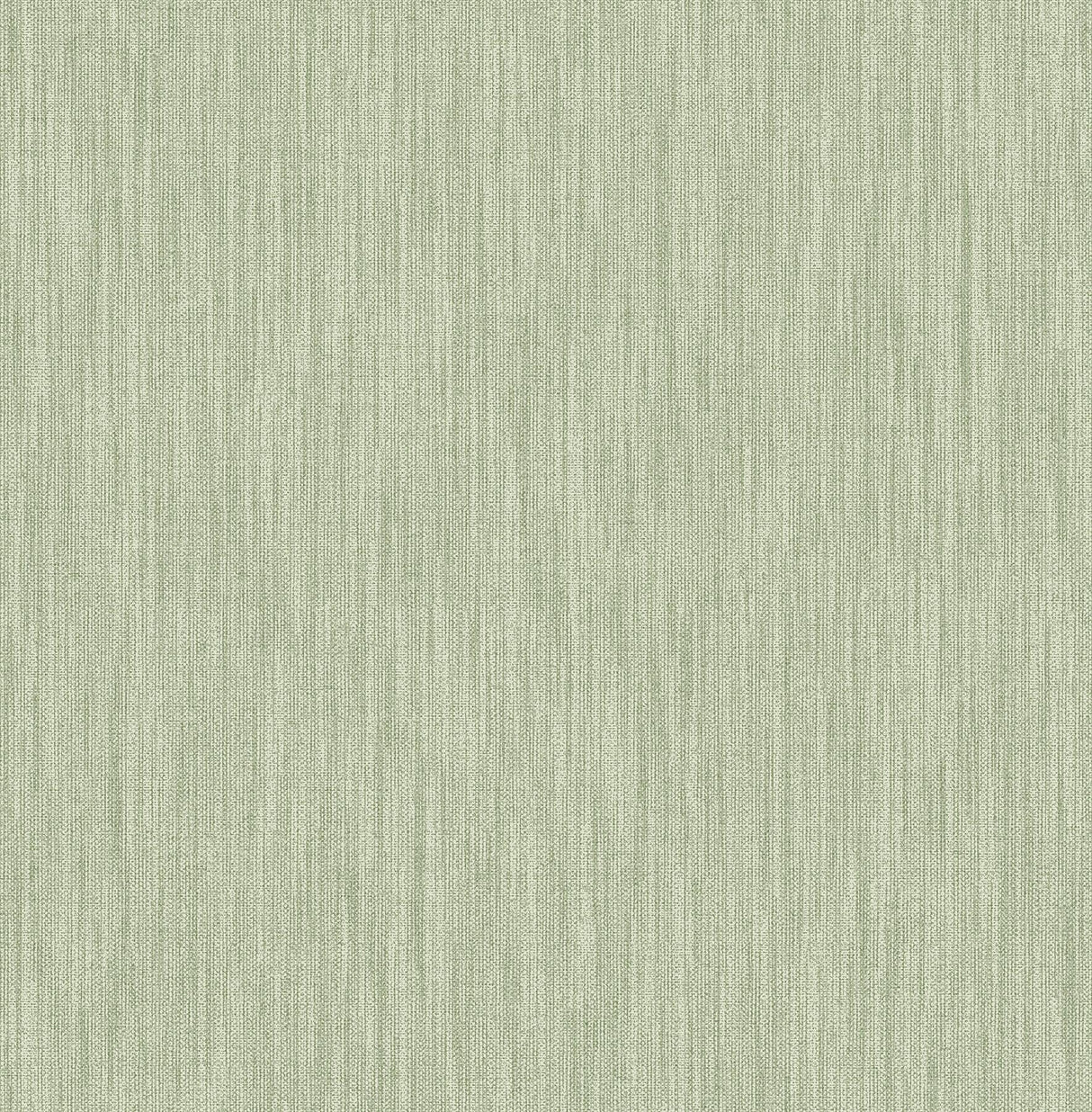 A-Street Prints Chenille Sage Faux Linen Wallpaper