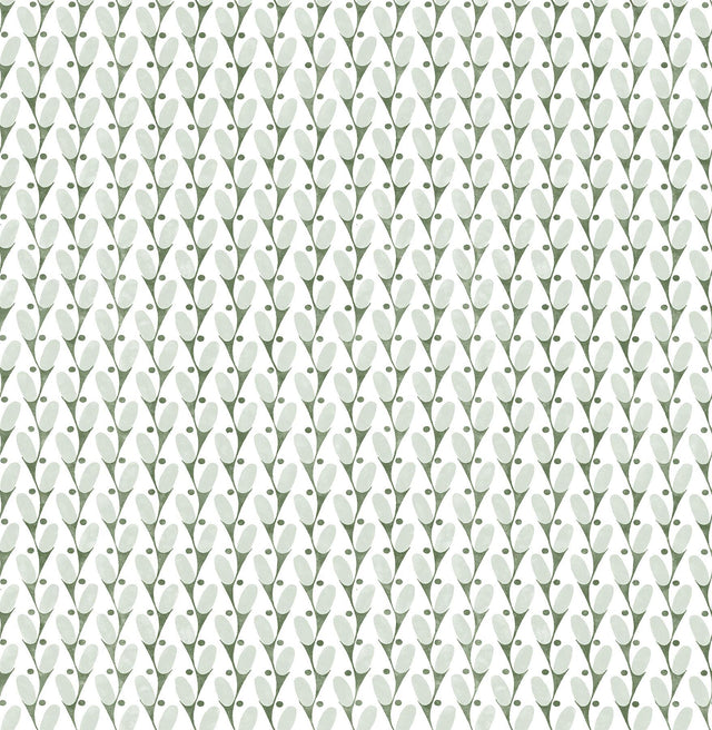 A-Street Prints Landon Green Abstract Geometric Wallpaper