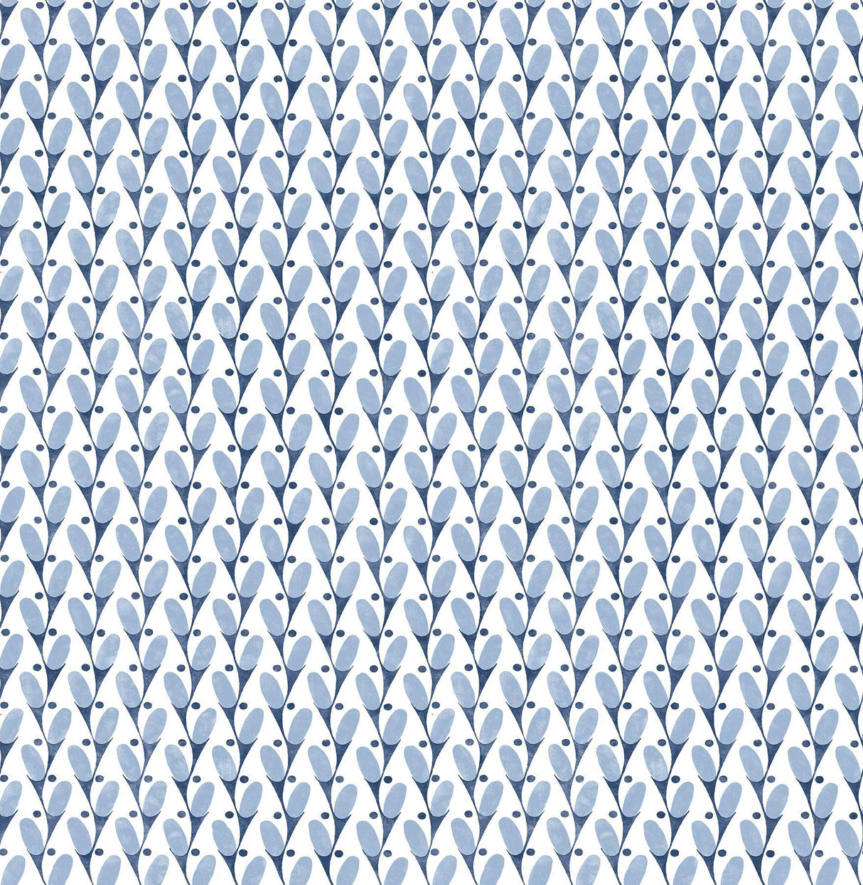 A-Street Prints Landon Blue Abstract Geometric Wallpaper