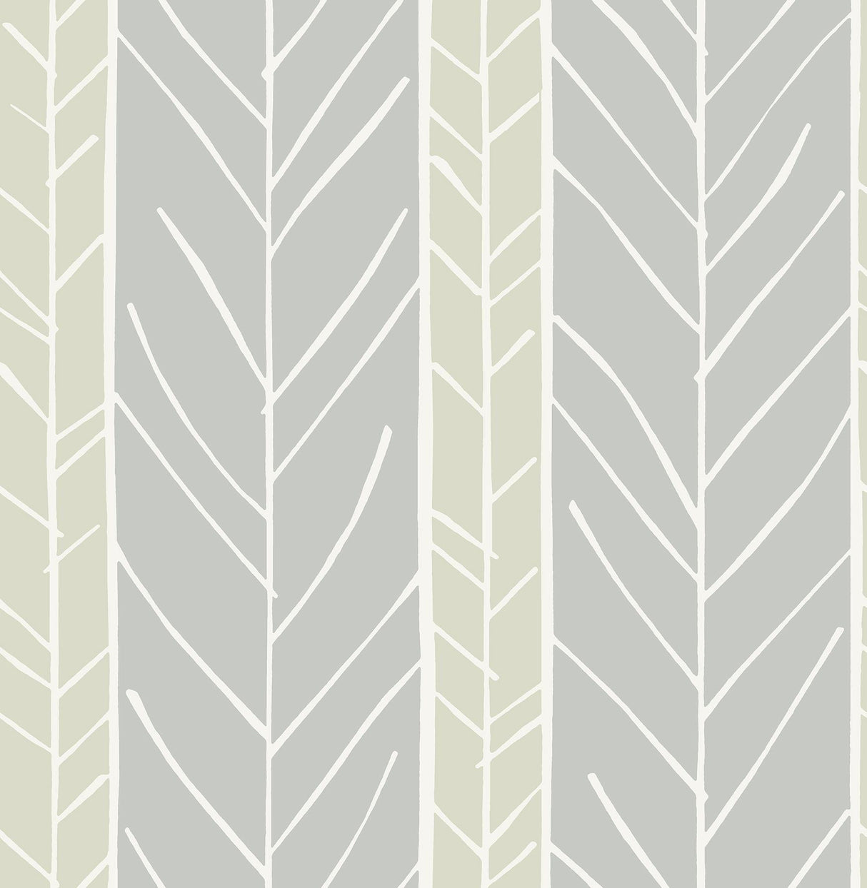 A-Street Prints Lottie Grey Stripe Wallpaper