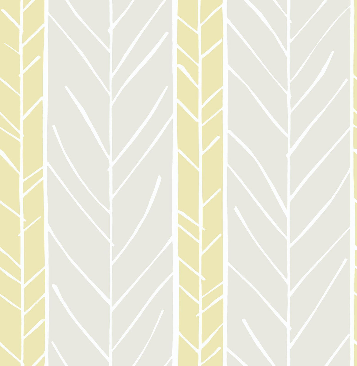 A-Street Prints Lottie Yellow Stripe Wallpaper