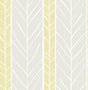 A-Street Prints Lottie Yellow Stripe Wallpaper