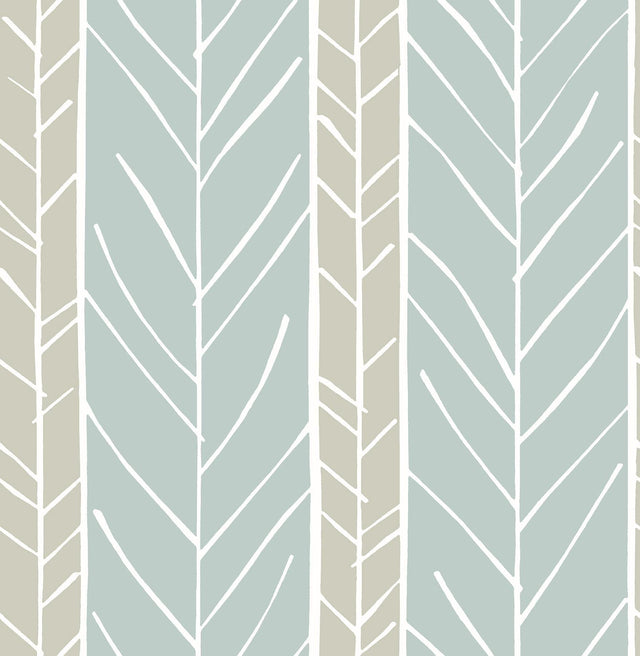 A-Street Prints Lottie Slate Stripe Wallpaper
