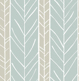 A-Street Prints Lottie Stripe Slate Wallpaper