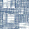A-Street Prints Maxwell Blue Geometric Wallpaper