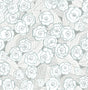 A-Street Prints Emery Light Blue Floral Wallpaper