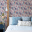 A-Street Prints Lucy Red Floral Wallpaper