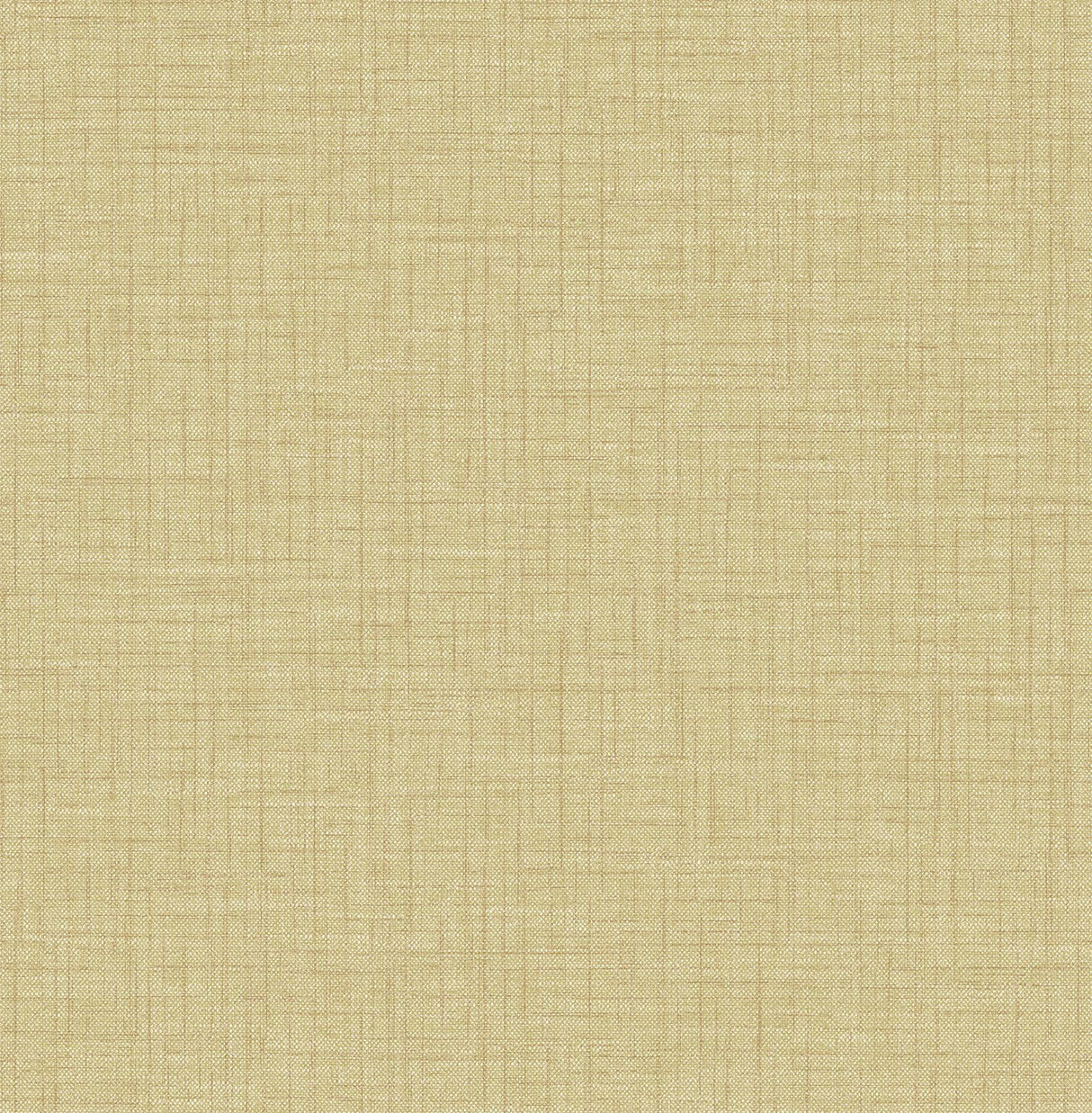 A-Street Prints Jocelyn Yellow Faux Linen Wallpaper