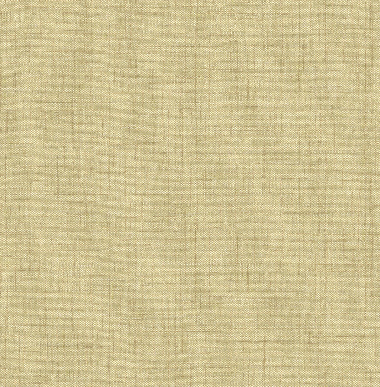 A-Street Prints Jocelyn Faux Linen Yellow Wallpaper