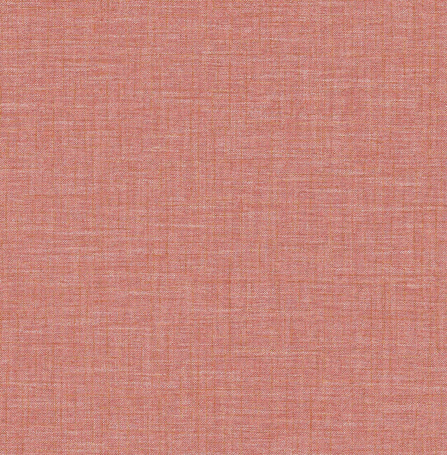 A-Street Prints Jocelyn Pink Faux Linen Wallpaper