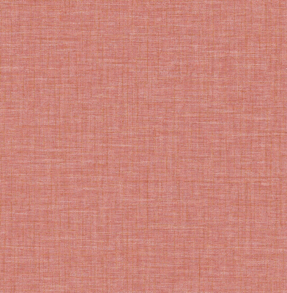 A-Street Prints Jocelyn Faux Linen Pink Wallpaper