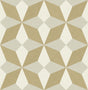 A-Street Prints Valiant Beige Faux Grasscloth Geometric Wallpaper