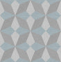 A-Street Prints Valiant Aqua Faux Grasscloth Geometric Wallpaper