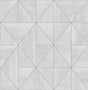 A-Street Prints Cheverny Light Grey Geometric Wood Wallpaper