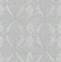 A-Street Prints Intrinsic Silver Geometric Wood Wallpaper