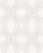 A-Street Prints Relativity Off-White Geometric Wallpaper