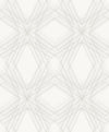 A-Street Prints Relativity Off-White Geometric Wallpaper