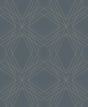 A-Street Prints Relativity Charcoal Geometric Wallpaper