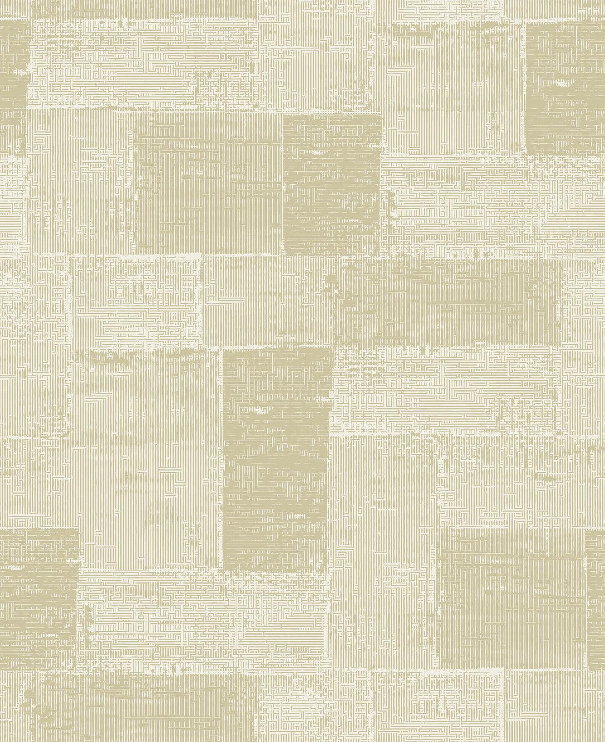 A-Street Prints Composition Global Geometric Gold Wallpaper