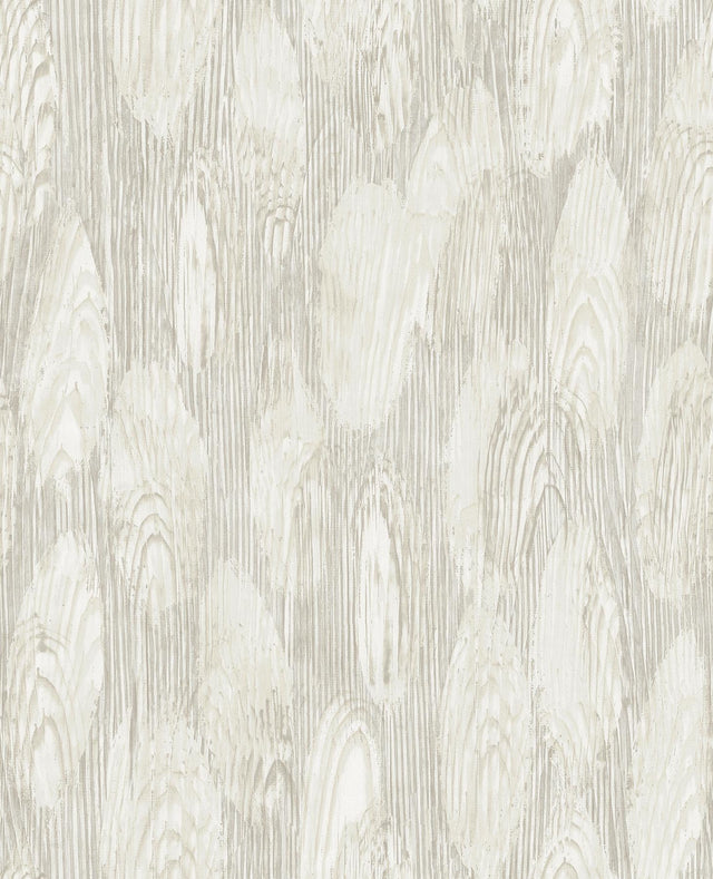 A-Street Prints Monolith Silver Abstract Wood Wallpaper
