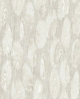 A-Street Prints Monolith Abstract Wood Silver Wallpaper