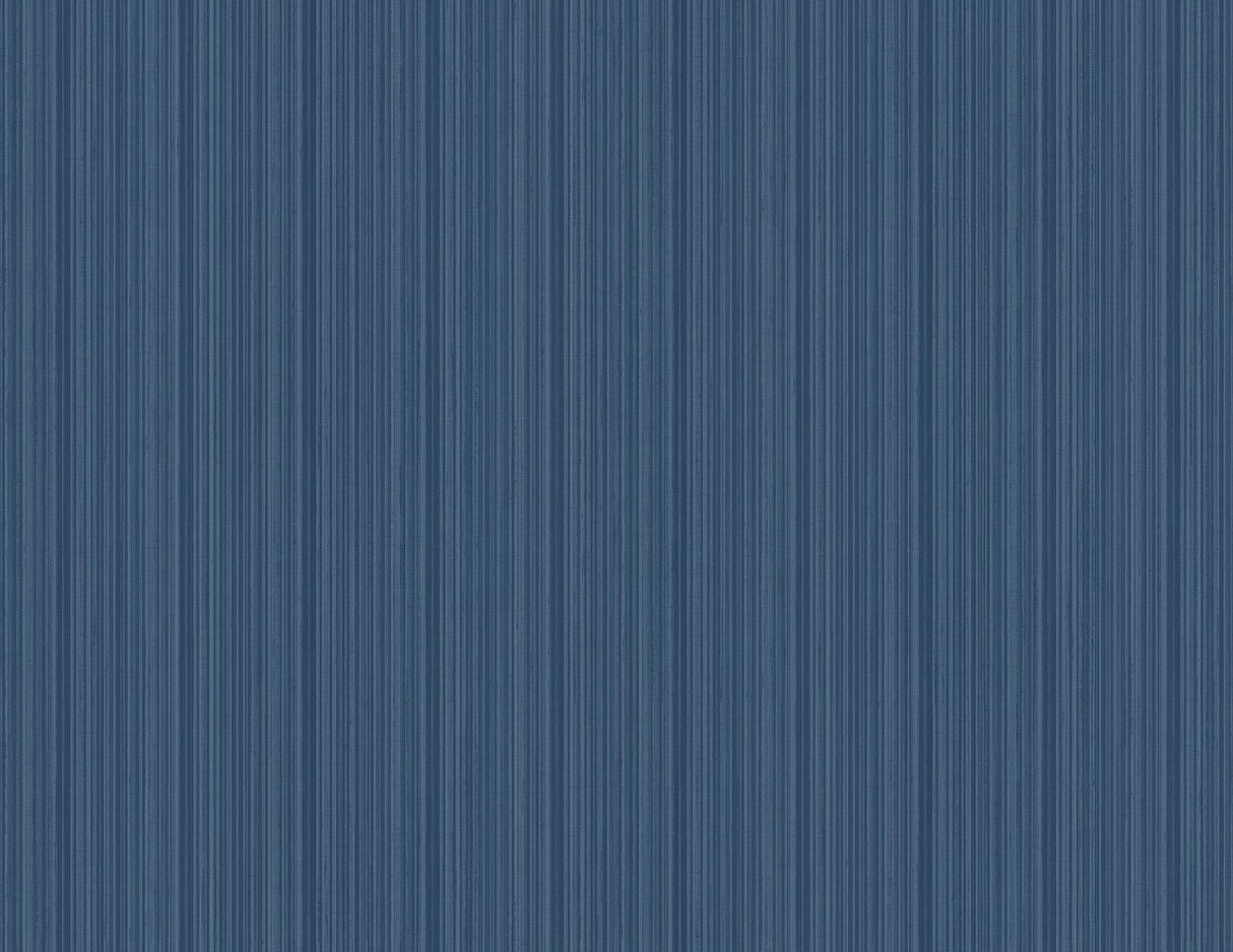 A-Street Prints Sebasco Denim Vertical Pinstripe Wallpaper