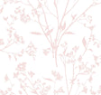 A-Street Prints Southport Blush Delicate Branches Wallpaper
