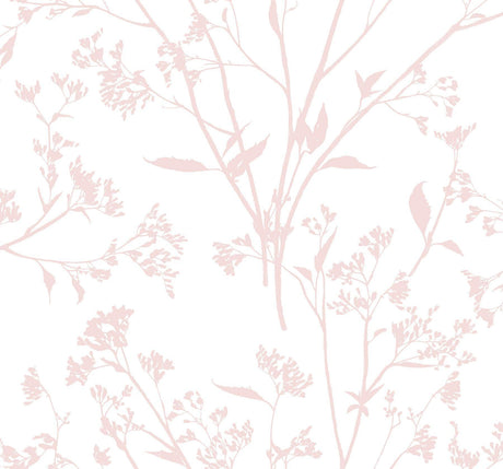 A-Street Prints Southport Blush Delicate Branches Wallpaper