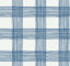 A-Street Prints Scarborough Indigo Striated Plaid Wallpaper