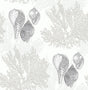 A-Street Prints Nauset Cream Seashell Shores Wallpaper
