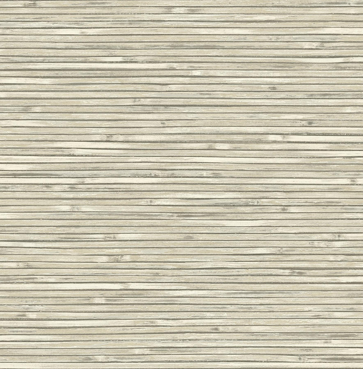 A-Street Prints Bellport Ivory Wooden Slat Wallpaper