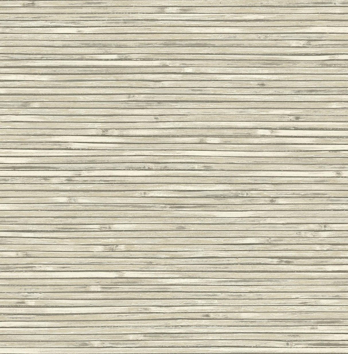 A-Street Prints Bellport Wooden Slat Ivory Wallpaper